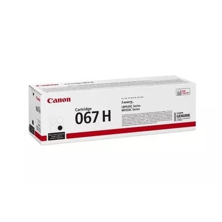 Canon 067H Black Toner Cartridge 3,130 Pages Original 5106C002 Single-pack