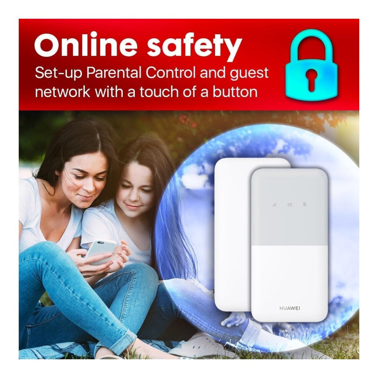 Huawei E5586-926 4G Mobile Wi-Fi 5 LTE Portable Router 51071VLN