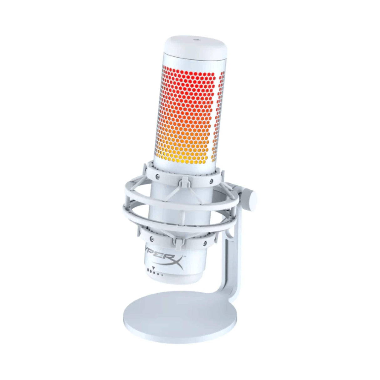 HyperX QuadCast S USB Condenser Gaming Microphone White 519P0AA