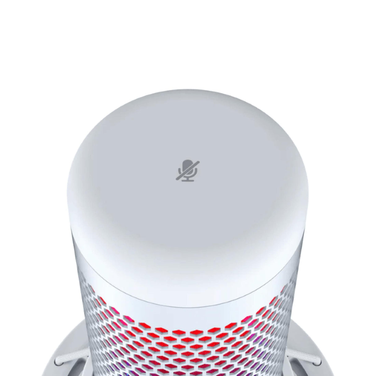 HyperX QuadCast S USB Condenser Gaming Microphone White 519P0AA