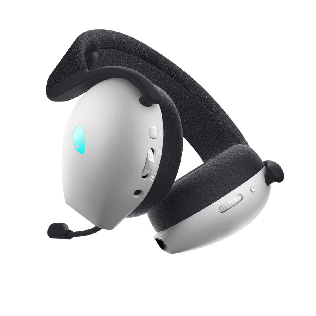 Alienware AW720H Dual Mode Wireless USB Type-C Gaming Headset - Lunar Light 545-BBFD