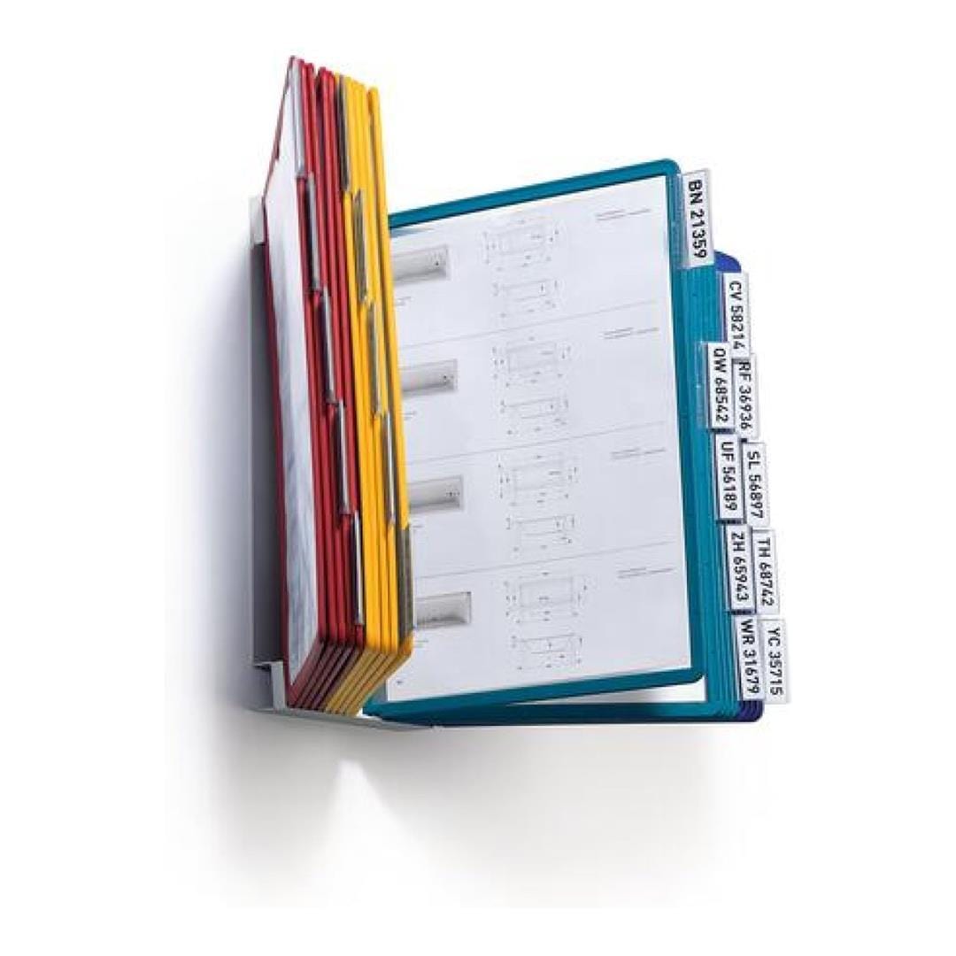 Durable VARIO WALL 10 A4 Colour Coded Display Document Holder 556700