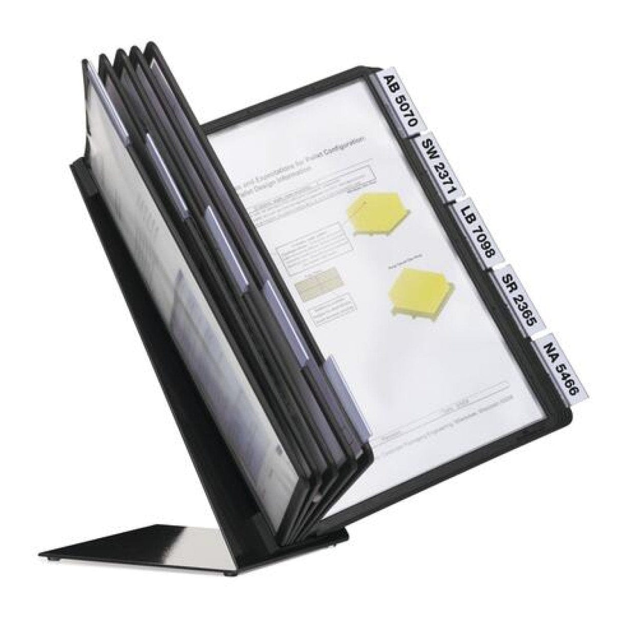 Durable VARIO TABLE 10 A4 Display Desk Stand Black