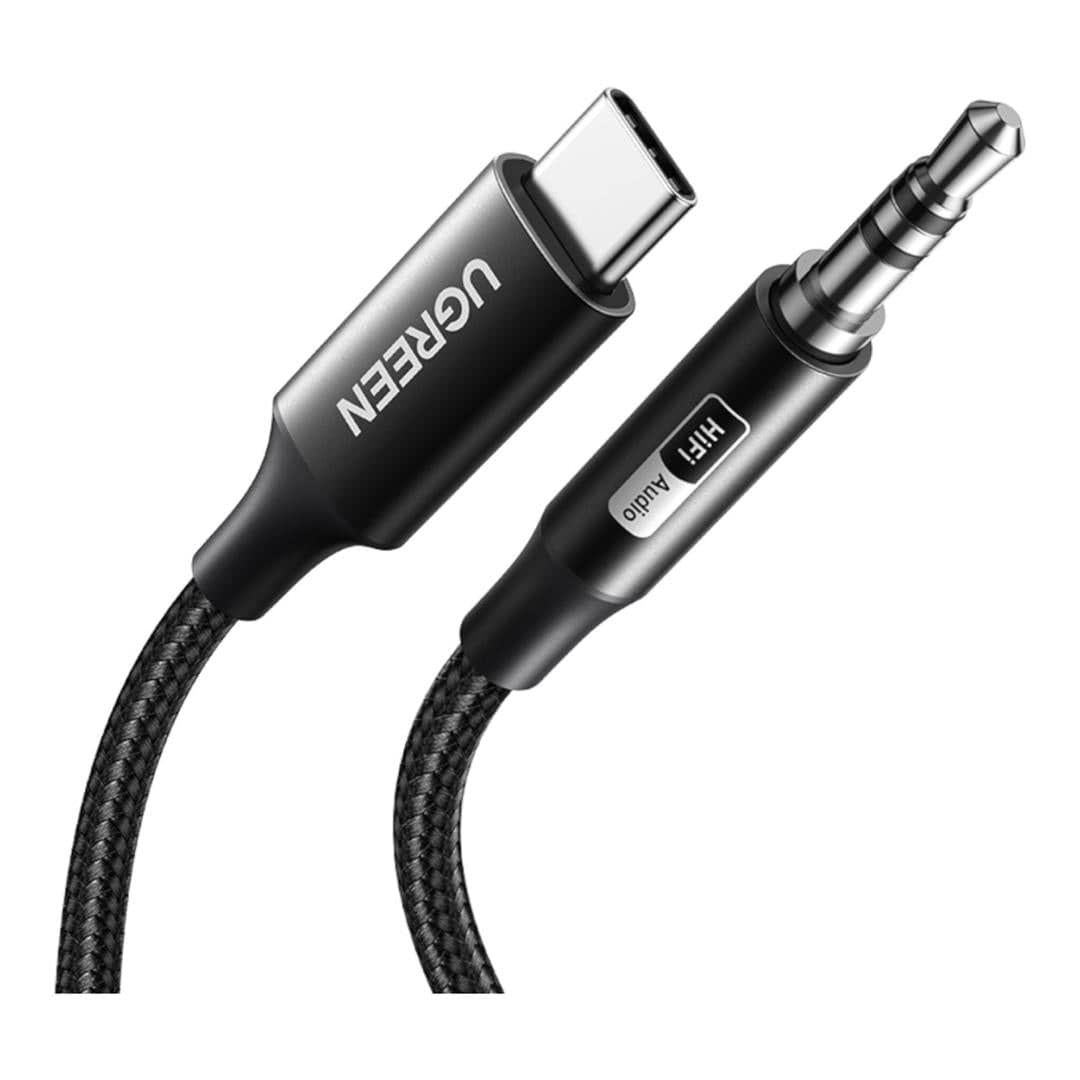Ugreen 1m USB-C to 3.5mm AUX Audio Cable Black 55734
