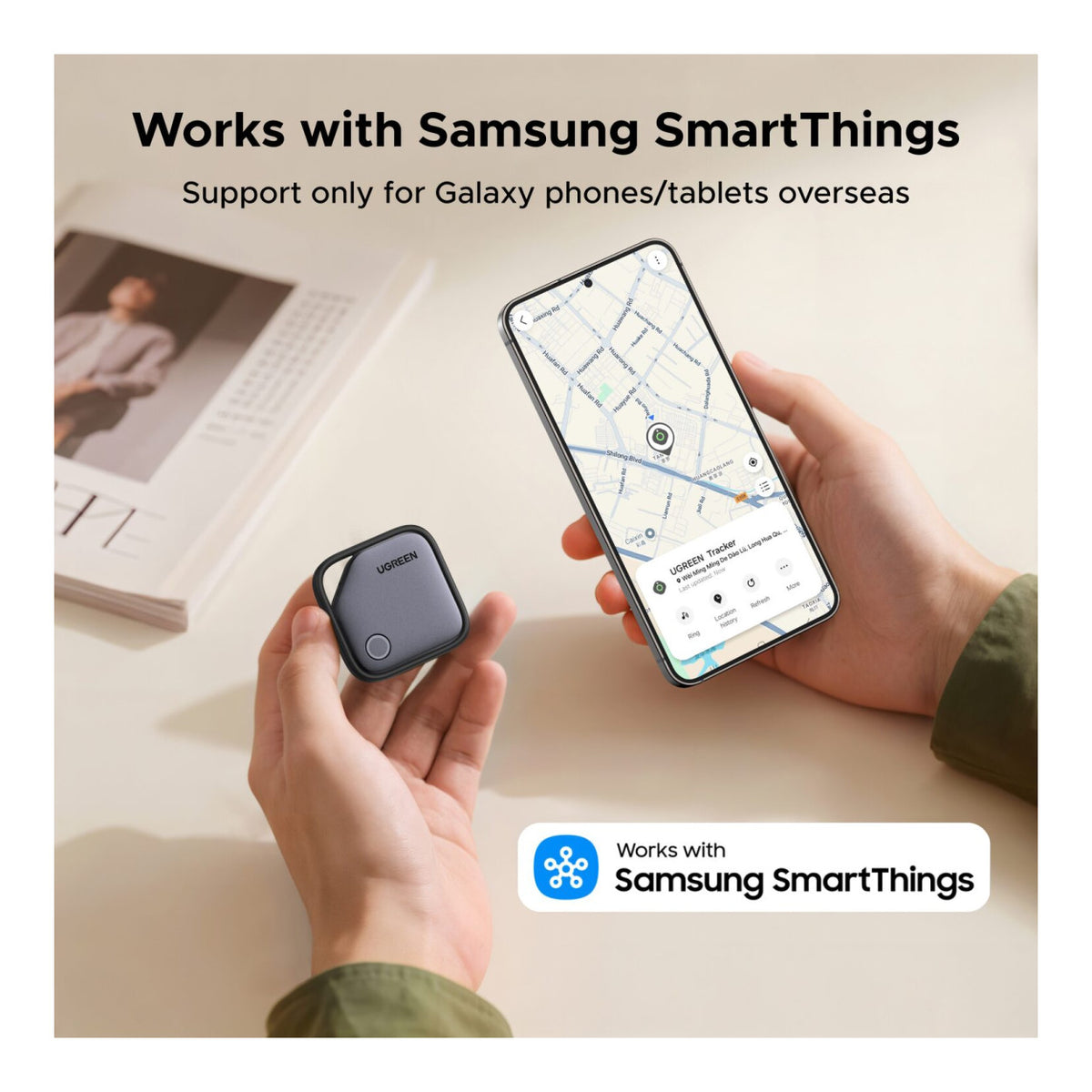 Ugreen Smart Finder Tag Tracker for Samsung Galaxy 55769