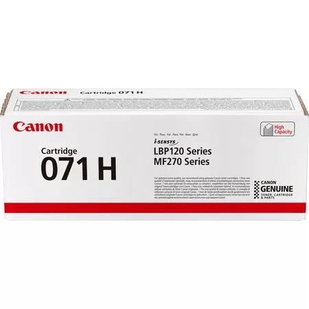 Canon 071H Black Toner Cartridge 2,500 Pages Original 5646C002 Single-pack