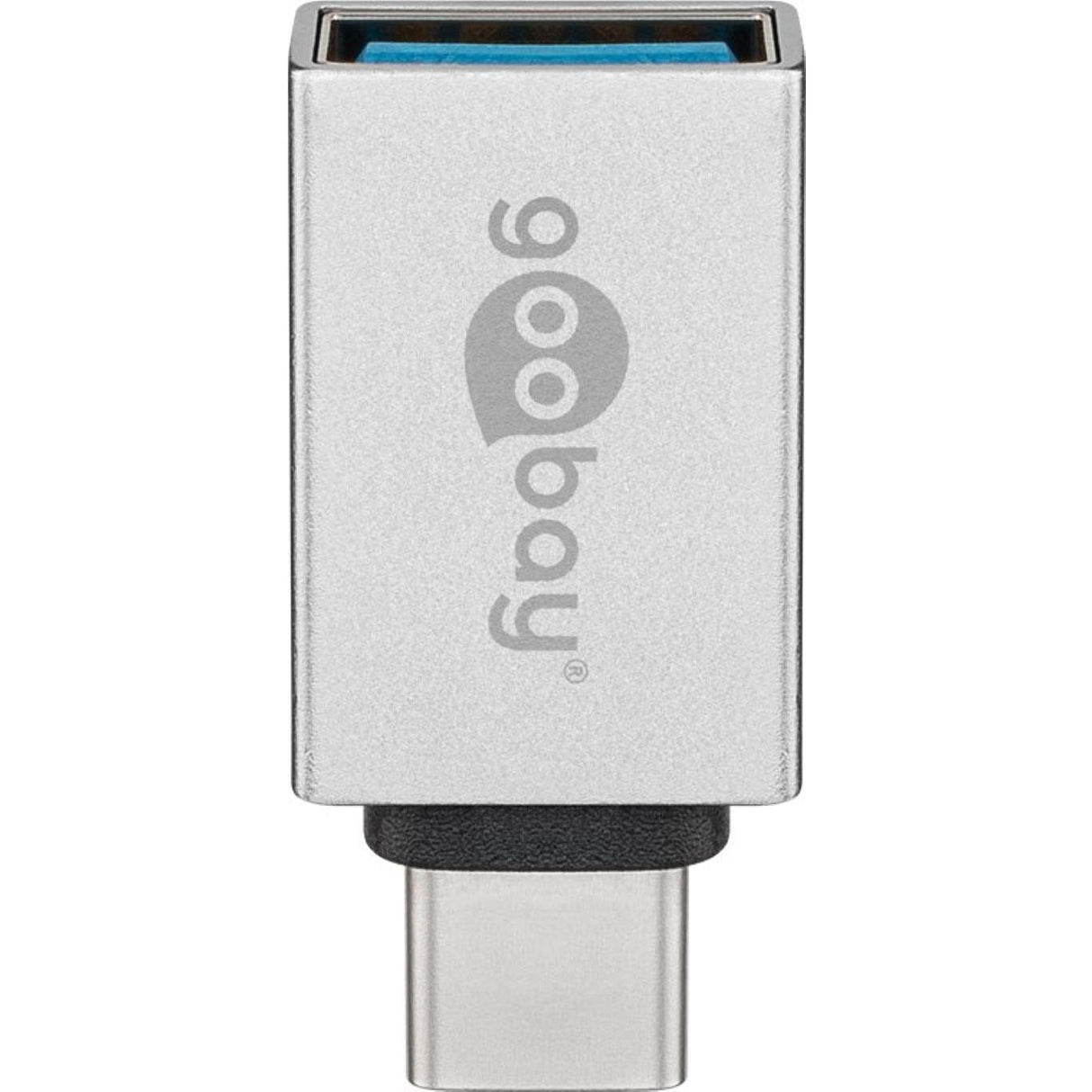 Goobay Type-C to USB OTG SuperSpeed Adapter Silver 56620
