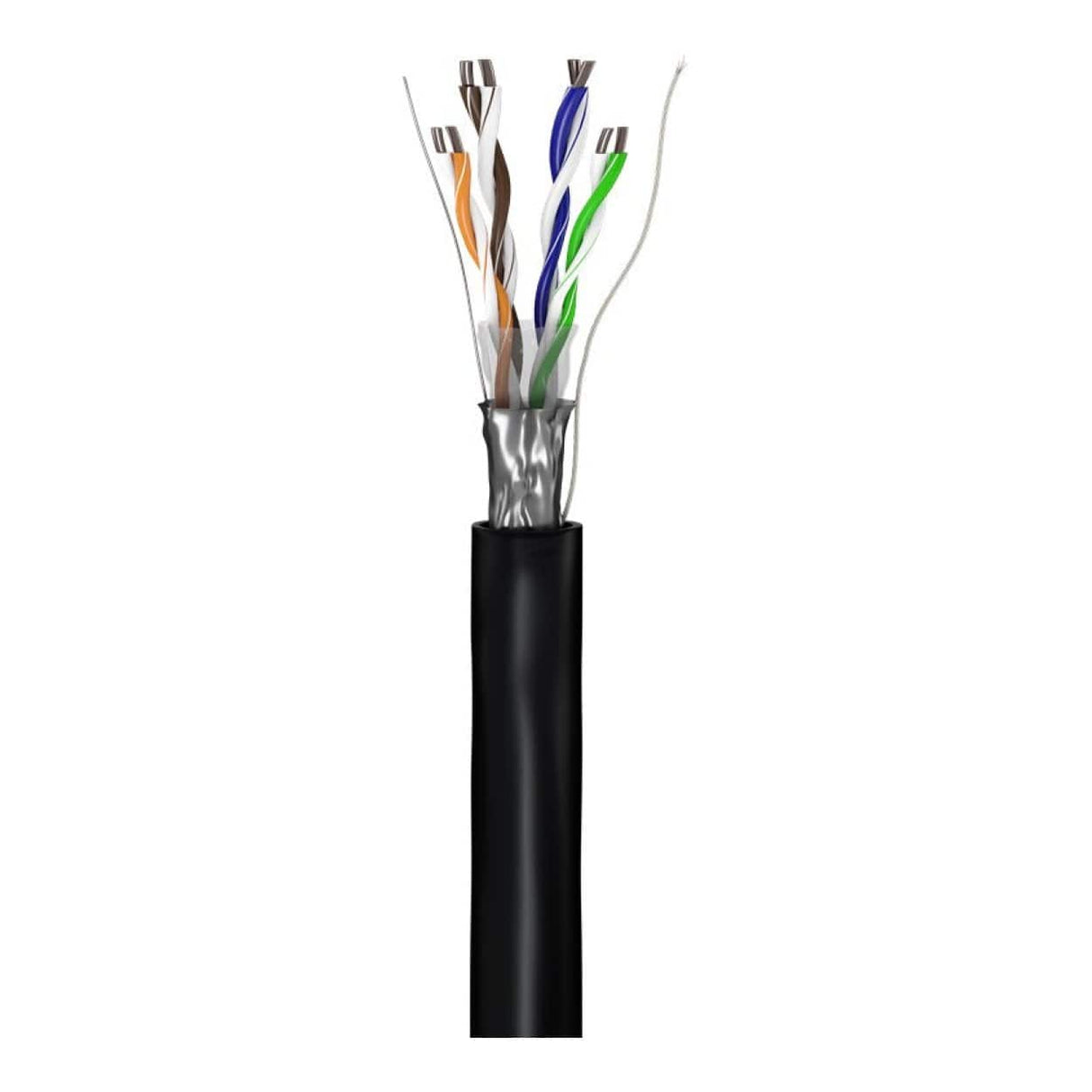 Goobay 100m CAT 5e Outdoor Network F/UTP CCA Cable Black 57294