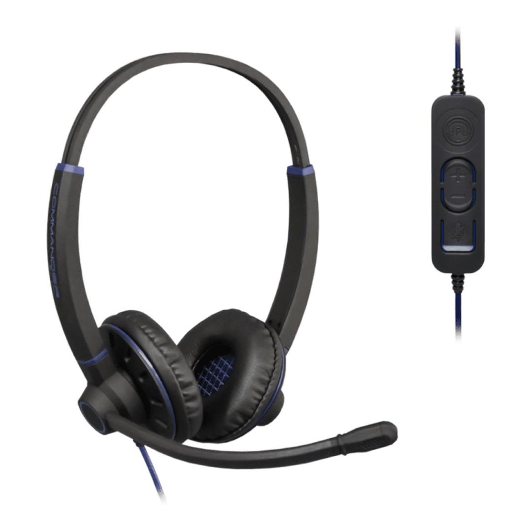 JPL Commander-2 V2 Plug and Play USB Stereo Headset 575-344-004