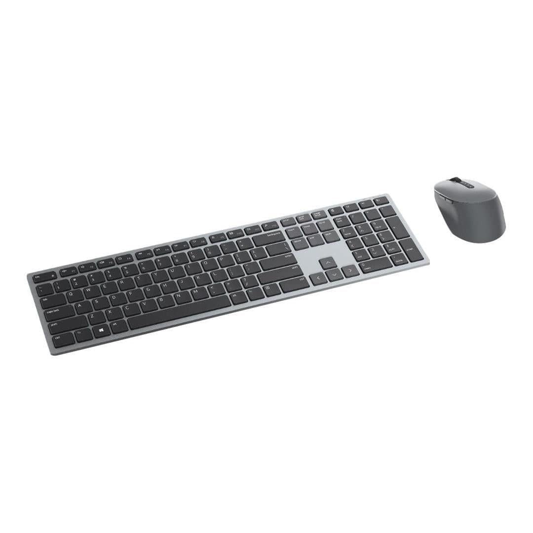 Dell KM7321W RF Wireless and Bluetooth QWERTY US International Keyboard and Mouse Combo Titan Grey (Open Box)