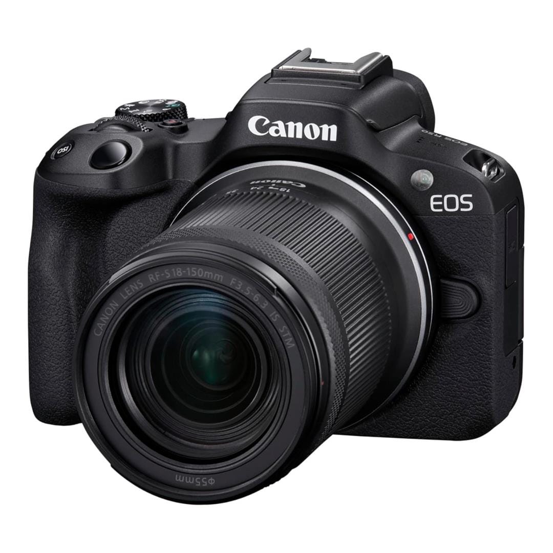 Canon EOS R50 24.2MP Camera with RF-S 18-150mm F3.5-6.3 IS STM Lens 5811C096