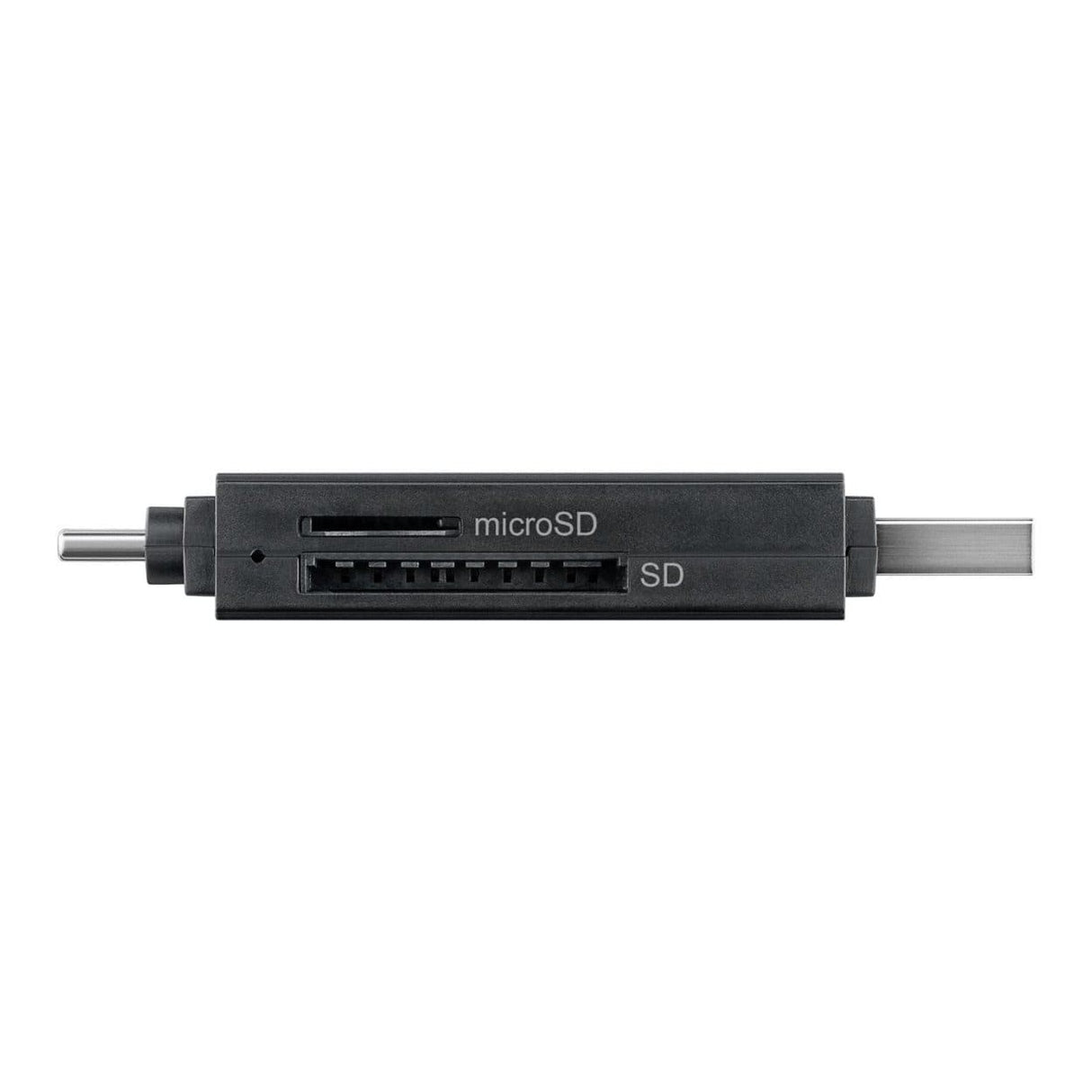 Goobay USB 3.0 and USB-C 2-in-1 Card Reader 58261