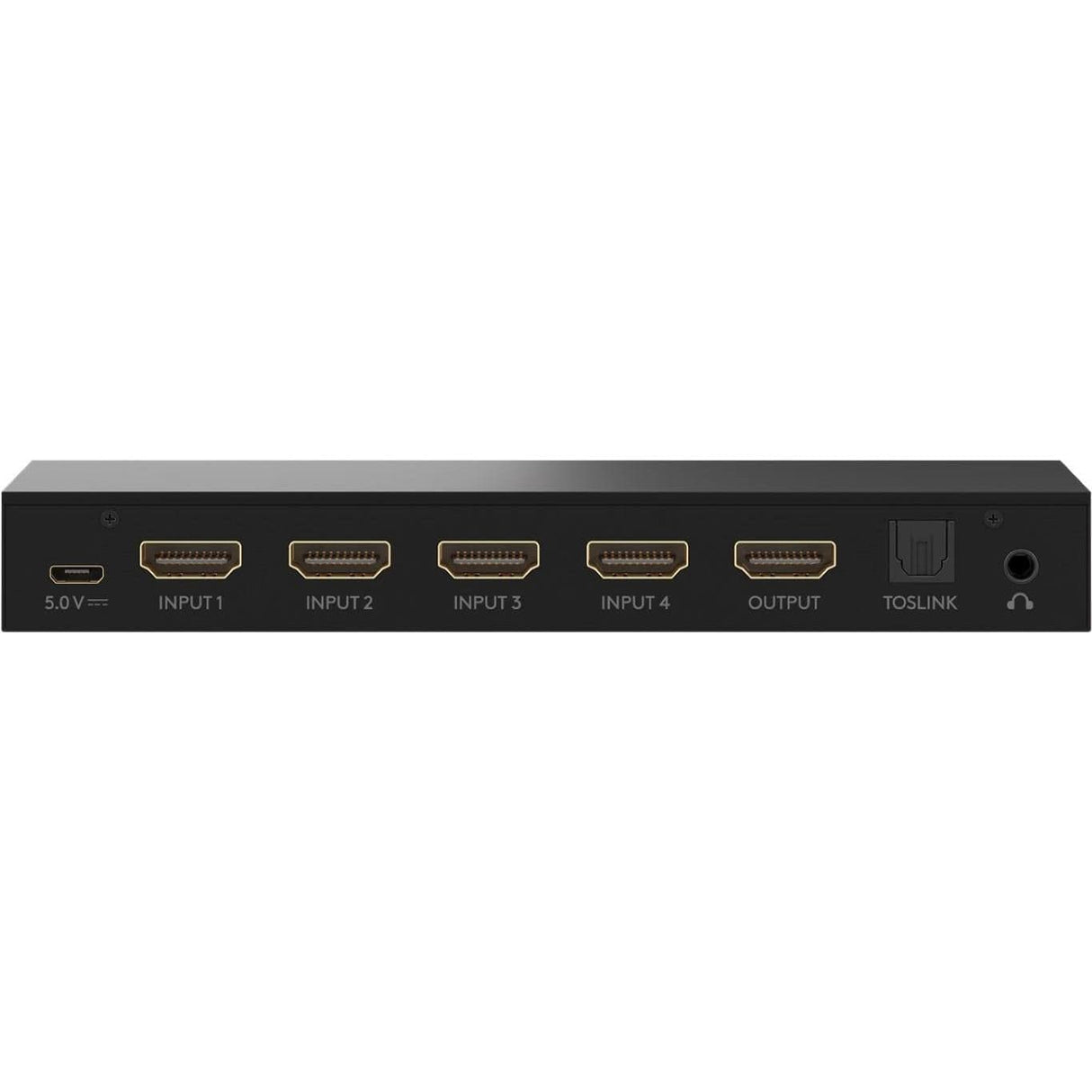Goobay 60Hz 4-to-1 HDMI Switch with Audio Output 58490
