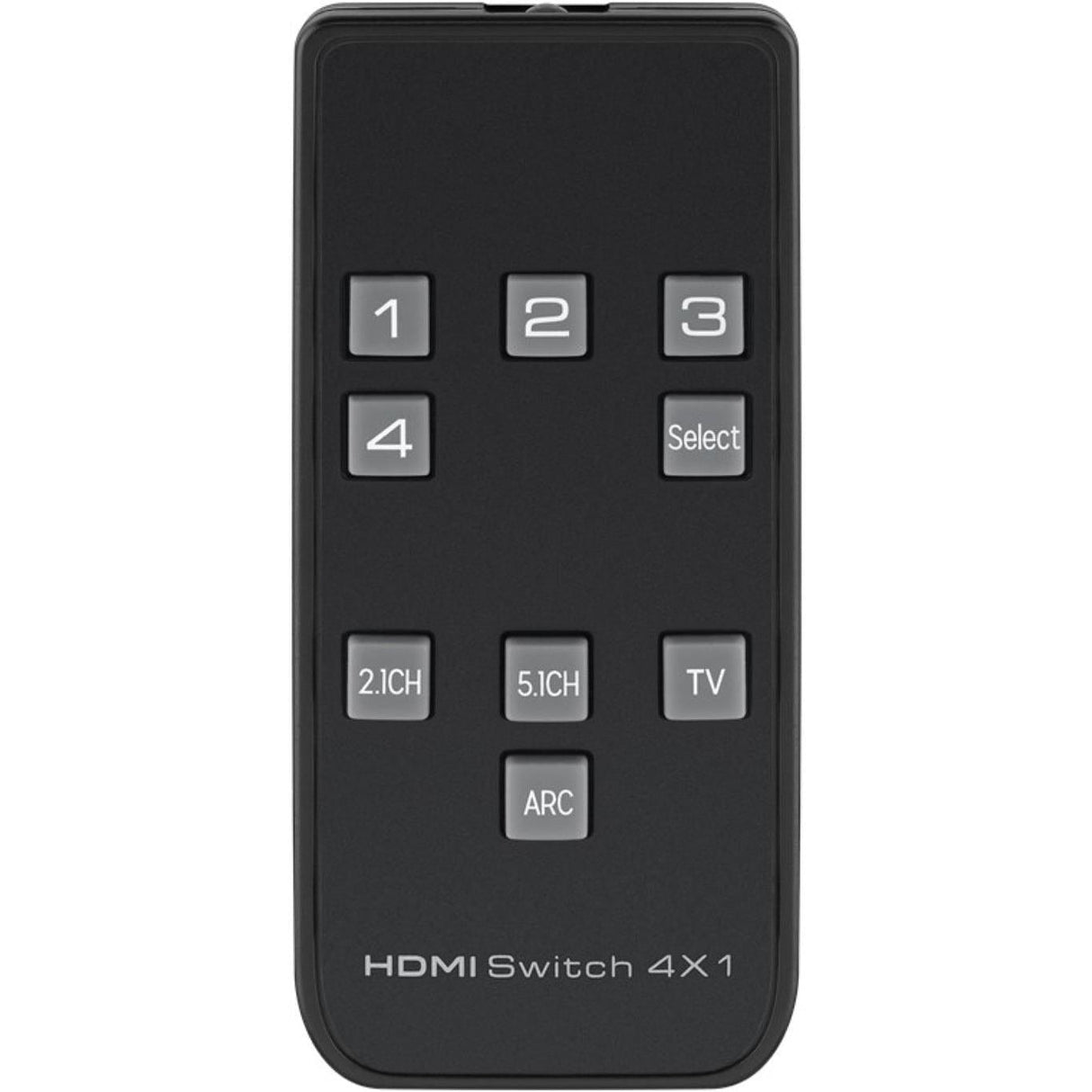 Goobay 60Hz 4-to-1 HDMI Switch with Audio Output 58490