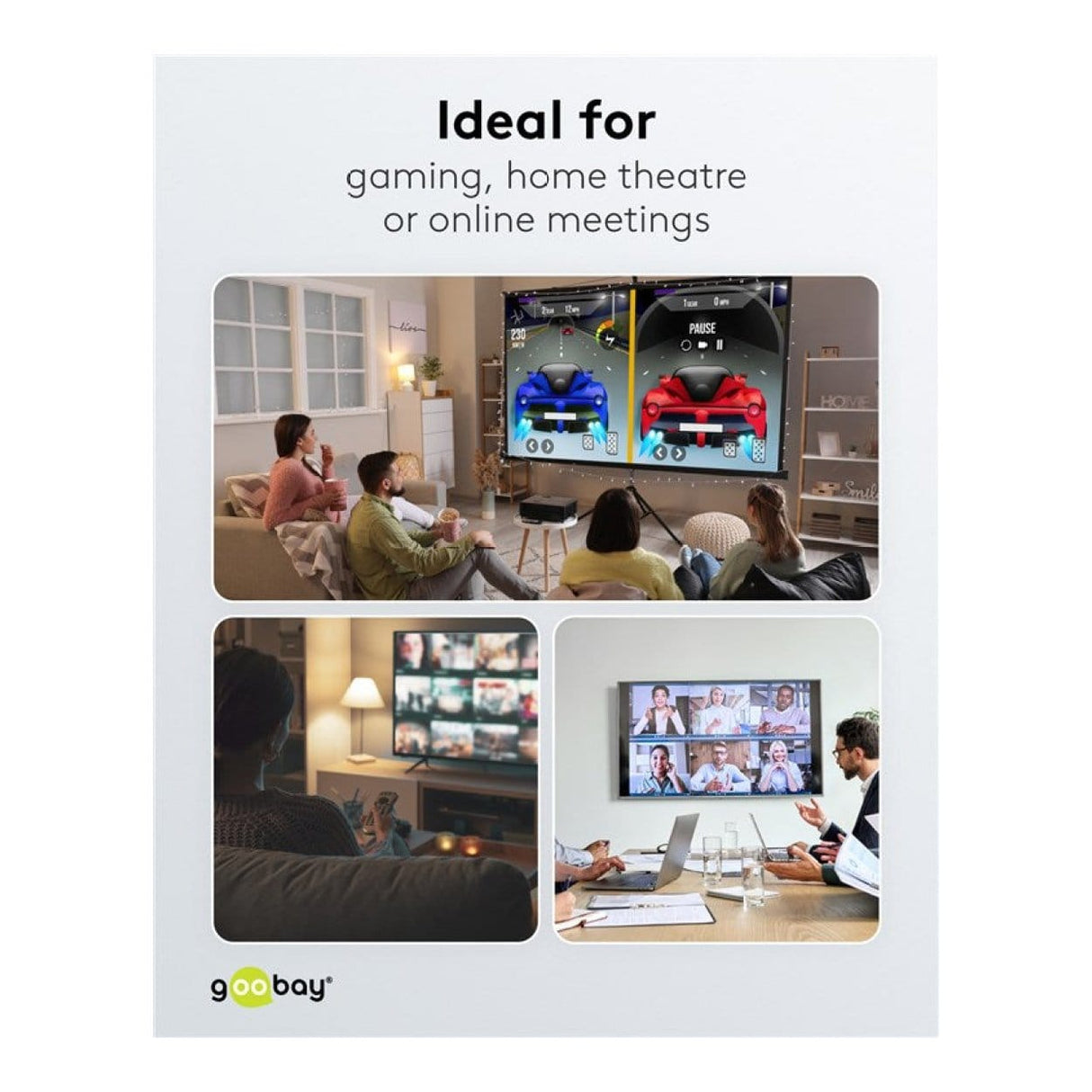 Goobay 4K 60Hz Up to 20m HDMI Repeater 58492
