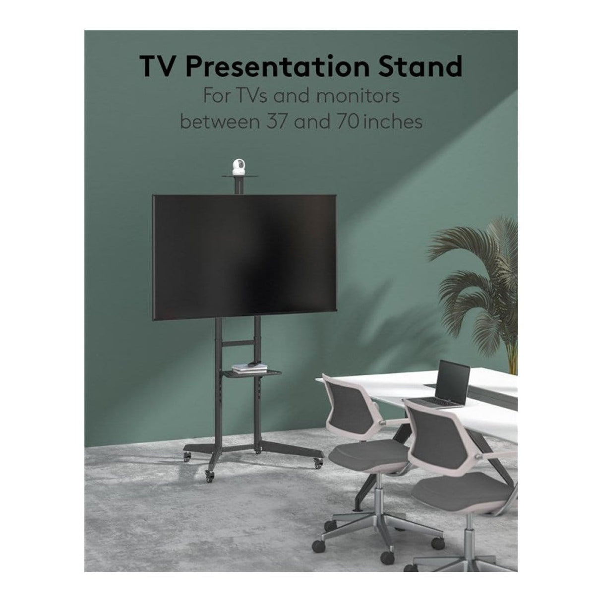 Goobay 37-inch to 70-inch Presentation Stand Pro for TVs and Monitors 59508