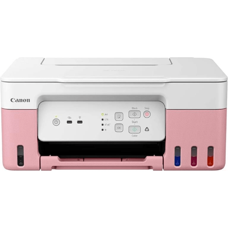 Canon Pixma G3430 MegTank 3-in-1 Multifunction Inkjet Printer Pink 5989C029