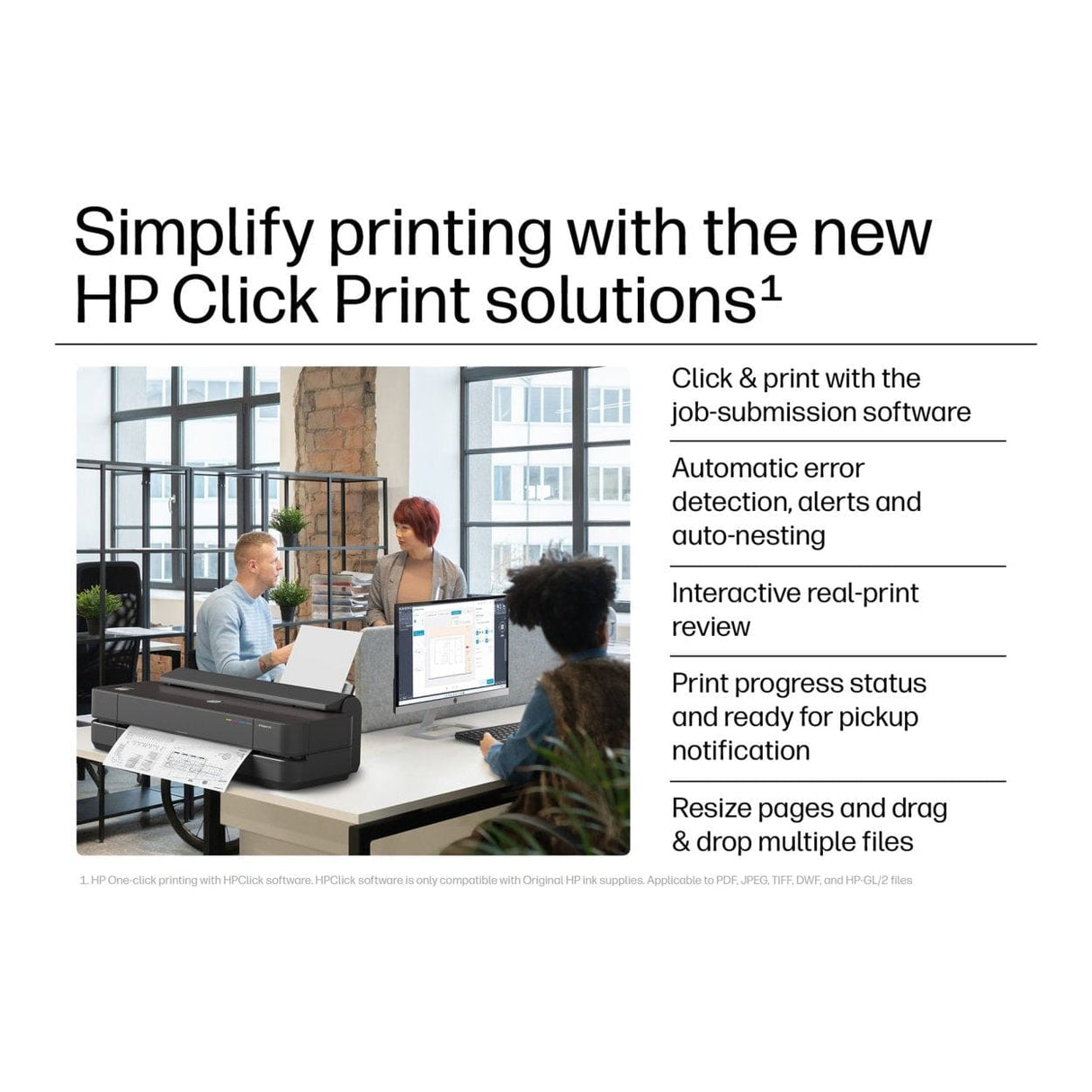 HP Designjet T230 24-inch Large Format Inkjet Printer 5HB07D