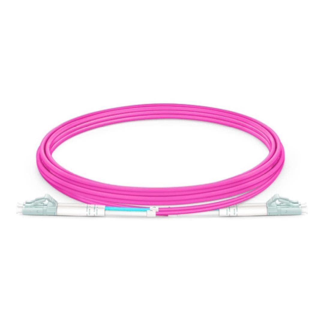 Apache 5m Multi mode LC-LC duplex OM4 Fibre Patch Lead 5MLCLCOM4