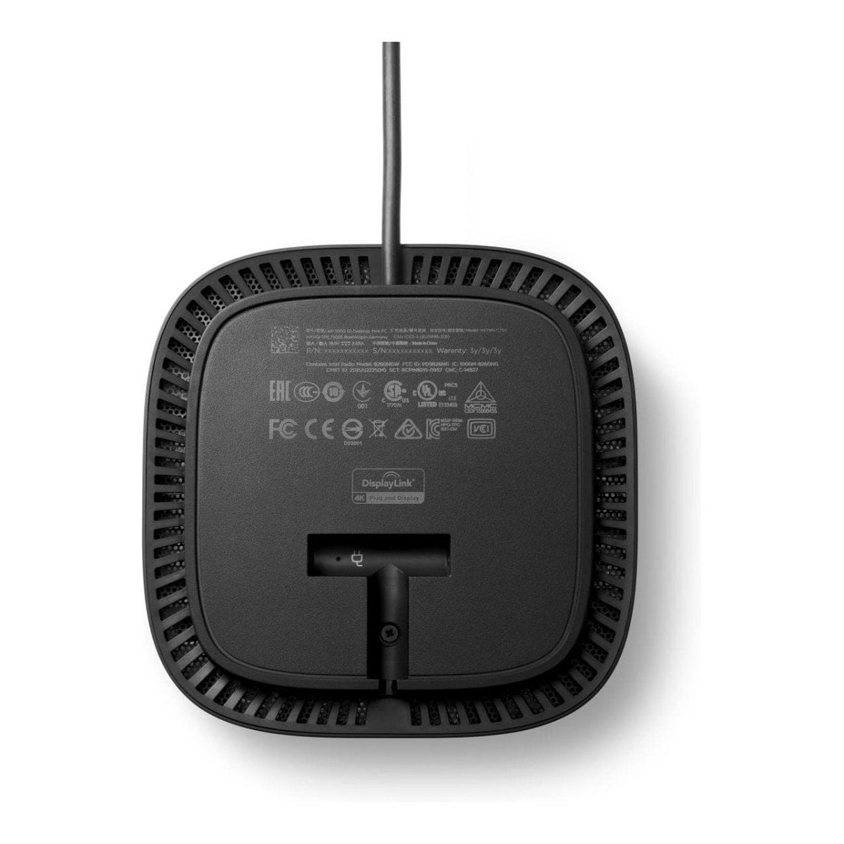 HP Universal Dock G2 Wired USB 3.2 Gen 1 (3.1 Gen 1) Type-C Black 5TW13AA