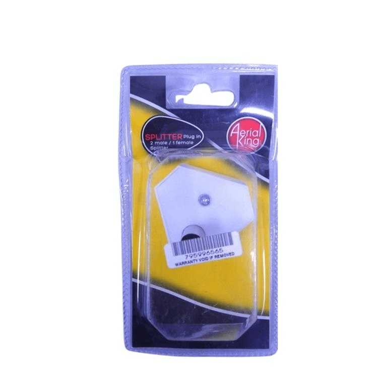 Aerial King 2-Way Splitter Plug 6009504700168