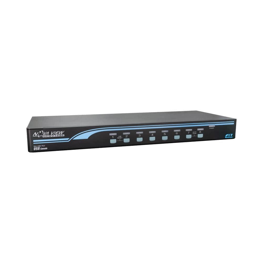 Rextron UCNV108DRBC 8-port KVM Switch