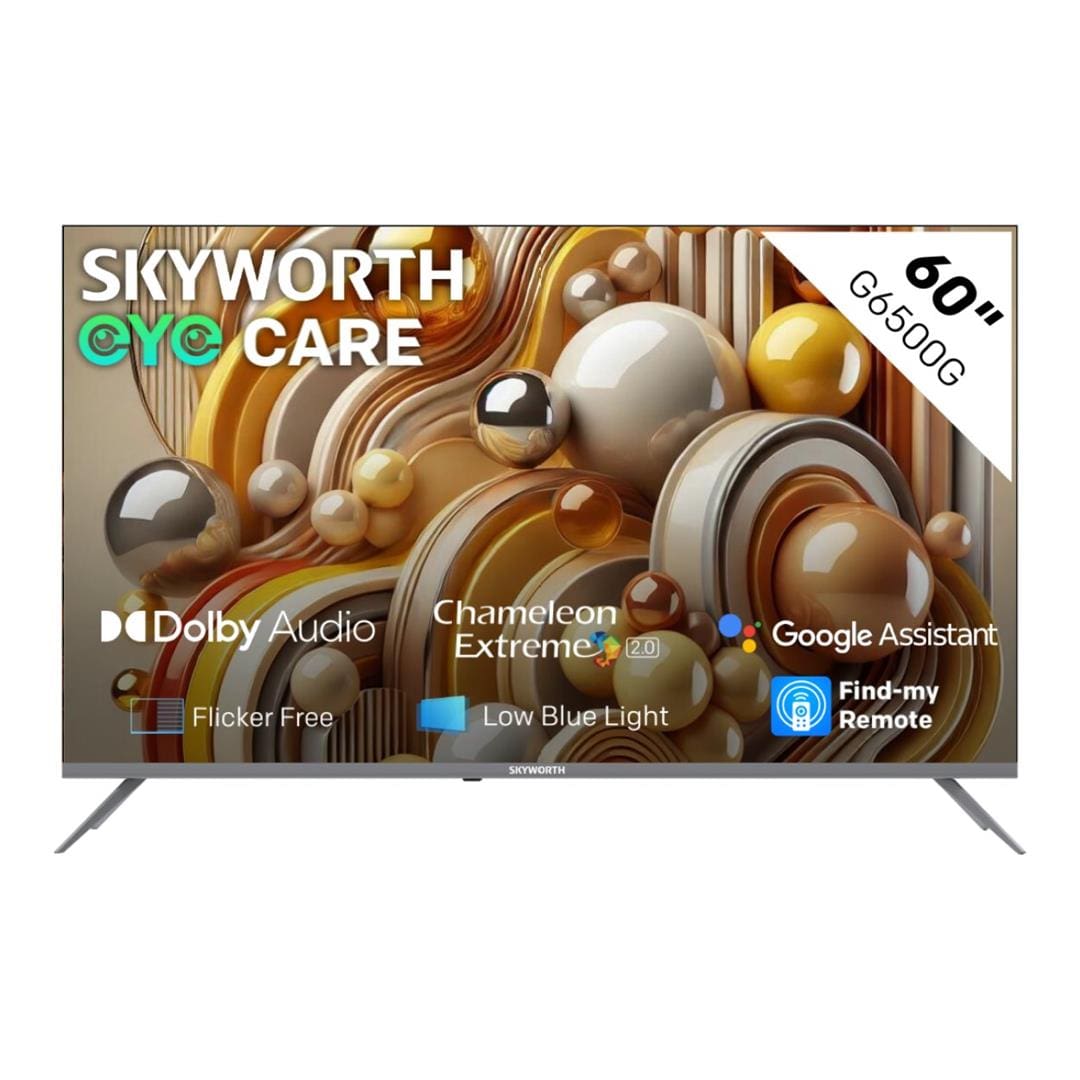 Skyworth 60-inch 4K UHD LED Google TV 60G6500G