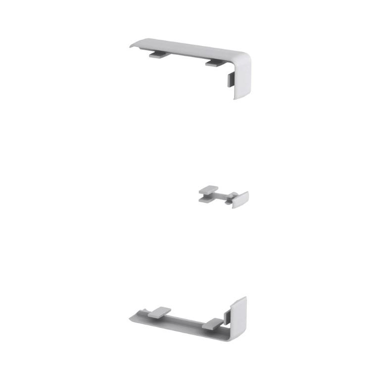 O-Line OBO Rapid Trunking Connector and Joint Cover Grey 6113212