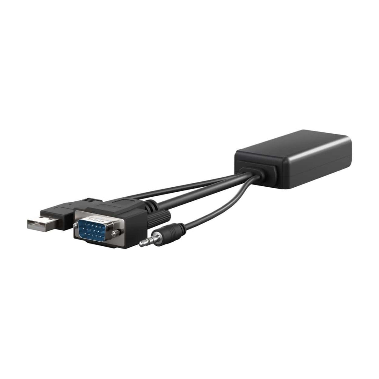 Goobay VGA to HDMI Converter with 3.5mm Audio Jack 61259