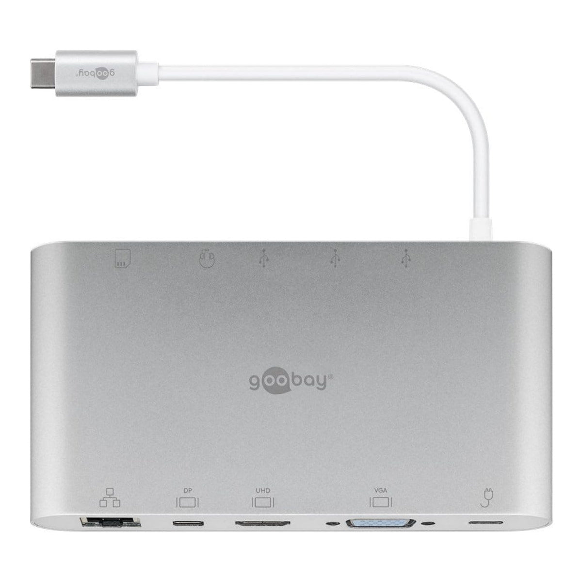 Goobay USB-C Aluminium Multiport Adapter 62113