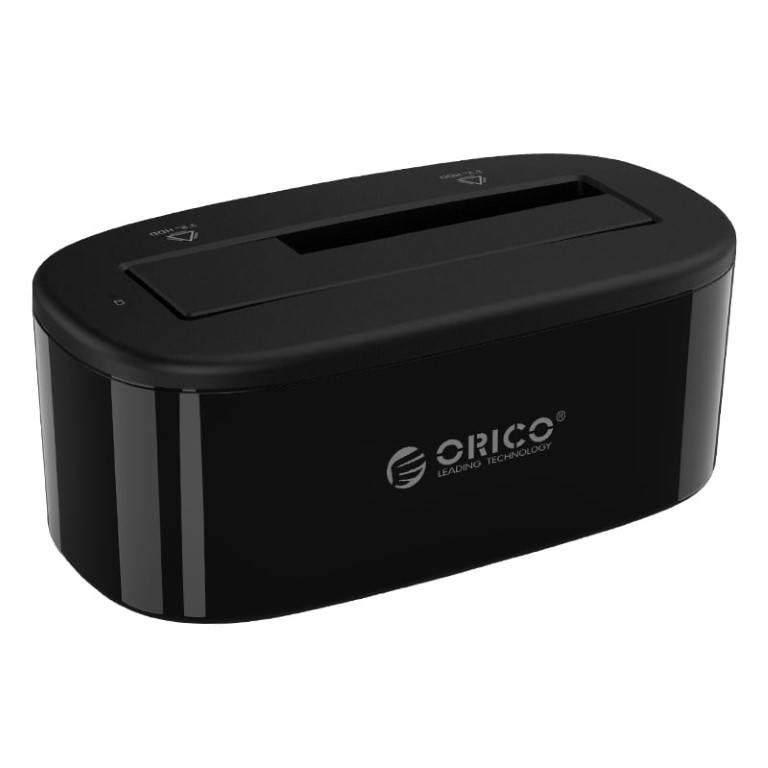 Orico 1-Bay 3.5-inch Storage Drive Vertical Dock Black 6218US3-EU-BK-BP