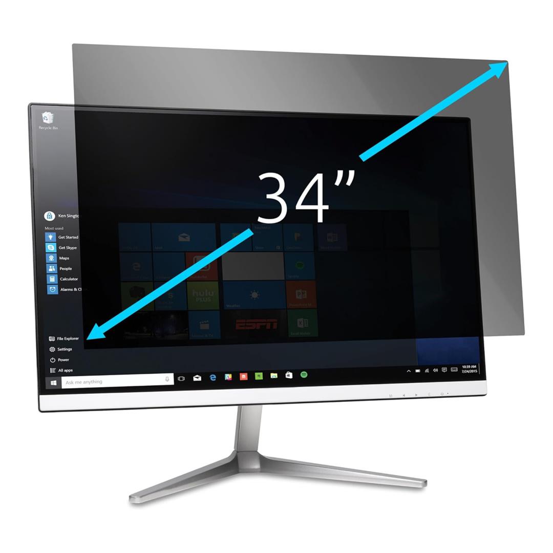 Kensington 34-inch 2-way Removable Monitor Privacy Screen Filter 627436