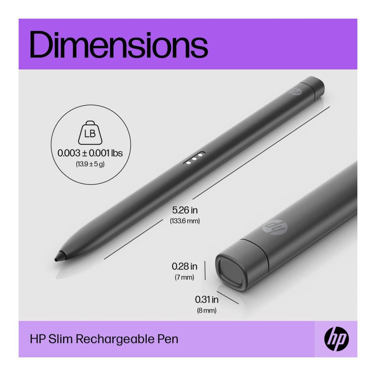 HP Slim Rechargeable Pen 630W7AA
