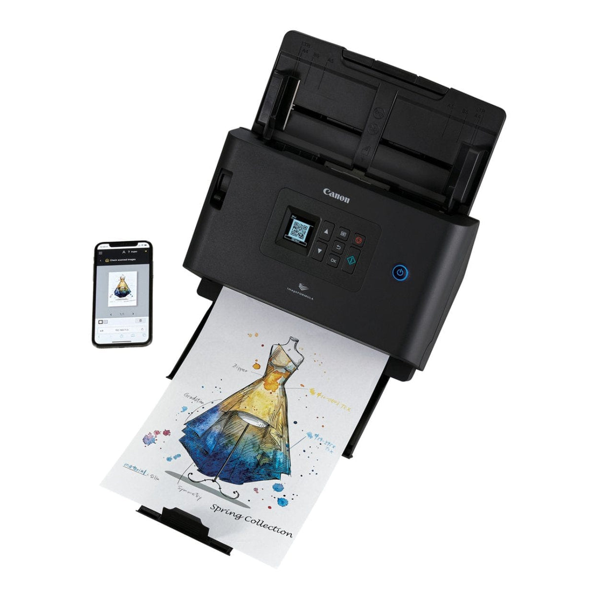 Canon imageFORMULA DR-S250N 600 x 600 DPI A4 Sheet-fed Scanner 6383C003