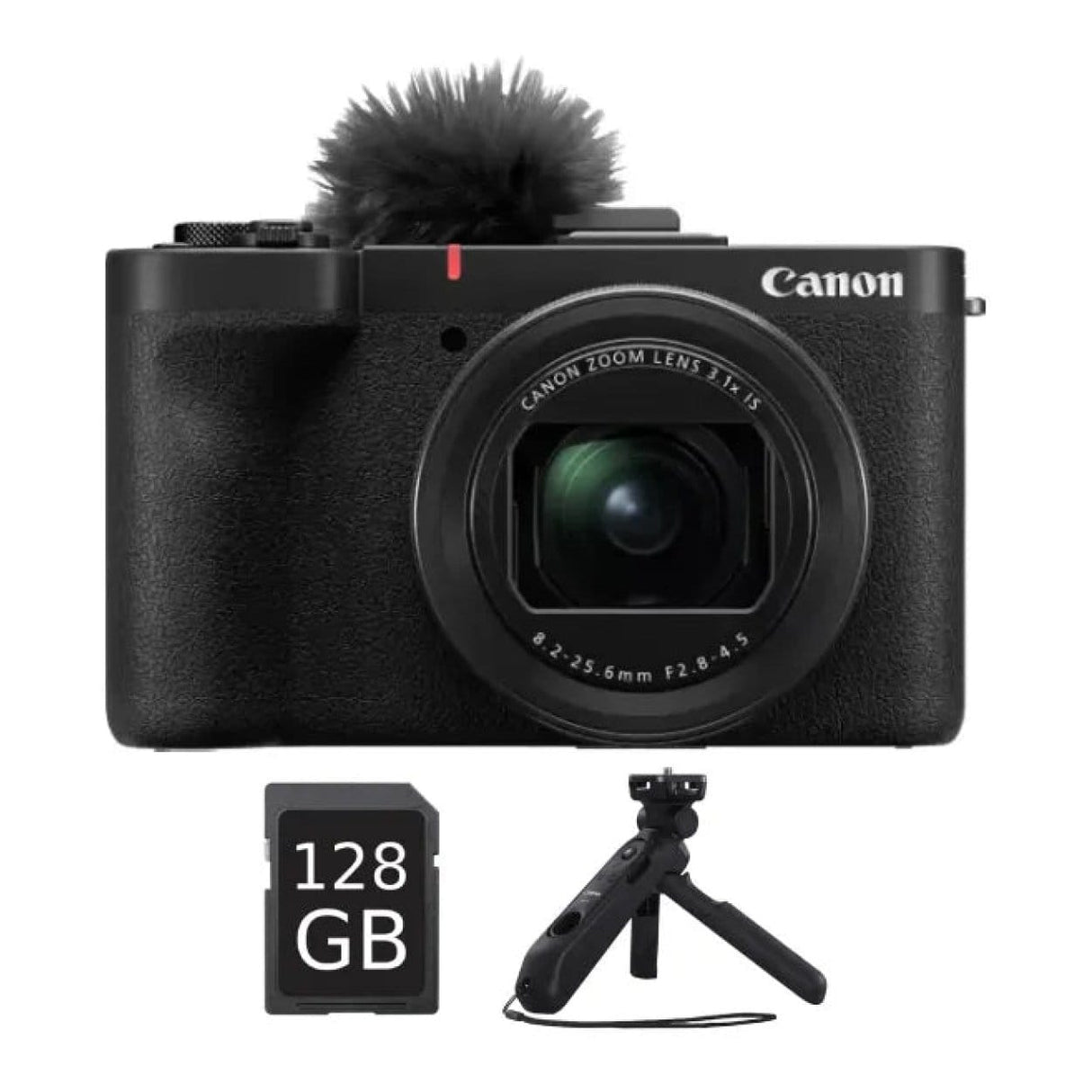 Canon PowerShot V1 22.3MP Compact Video Camera Vlogger Kit 6390C016