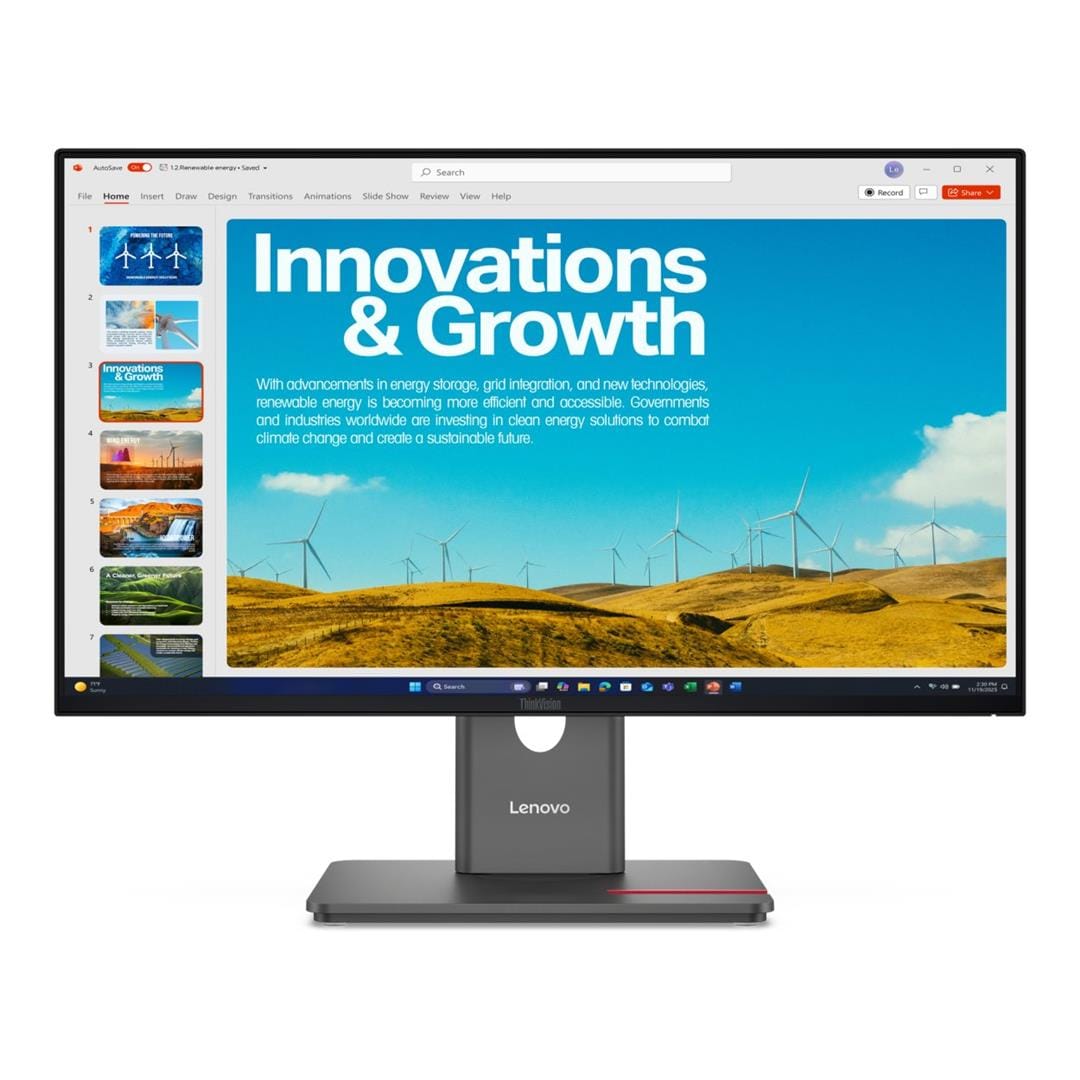 Lenovo ThinkVision P24QD-40 23.8-inch 2560 x 1440p QHD 16:9 120Hz 4ms LED IPS Monitor 64B1GAT1SA