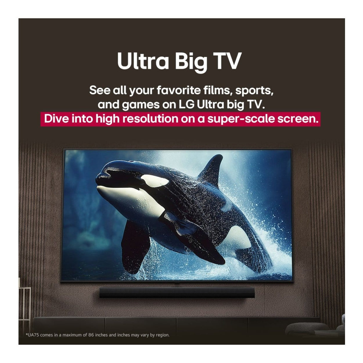 LG UA80006 65-inch 4K UHD webOS Smart LED TV 65UA80006LC
