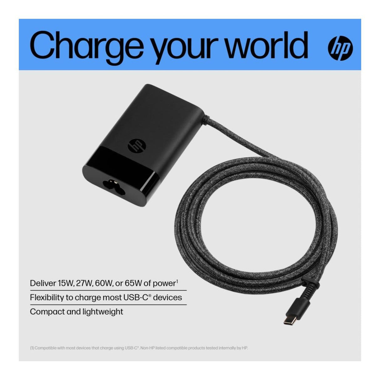 HP 65W Type-C Notebook Charger 671R3UT