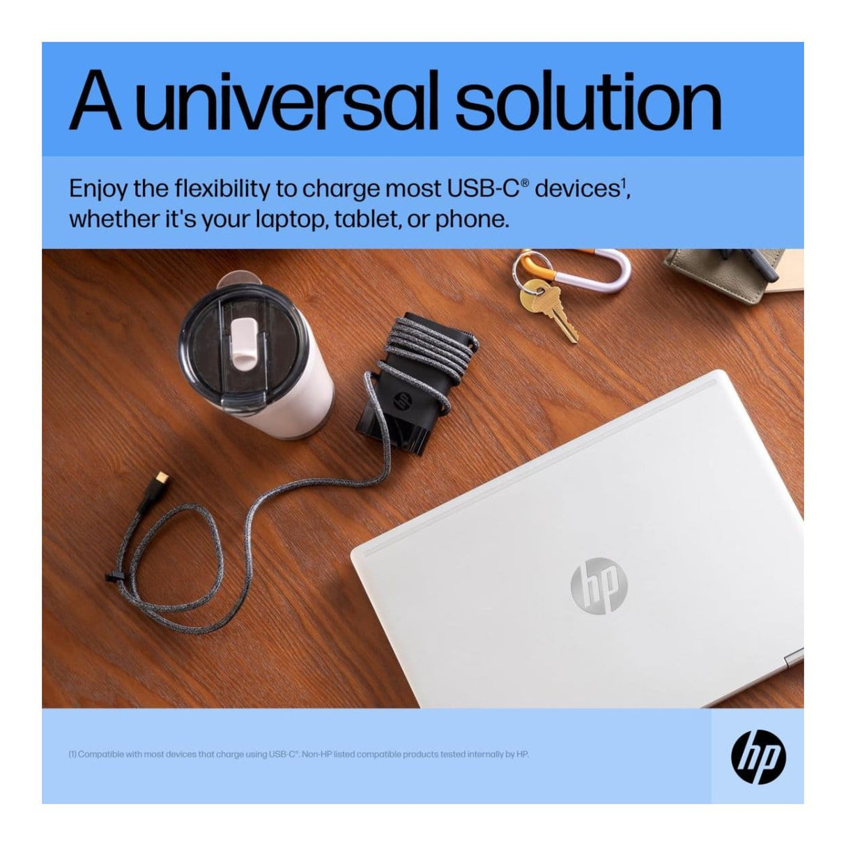 HP 65W Type-C Notebook Charger 671R3UT