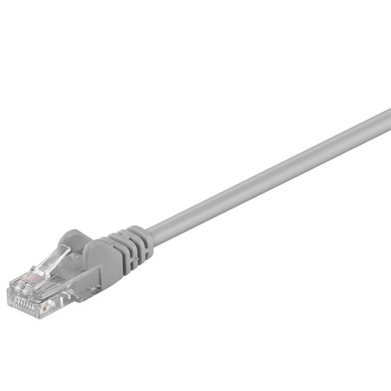 Goobay CAT 5e U/UTP 2m Patch Cable Grey 68357