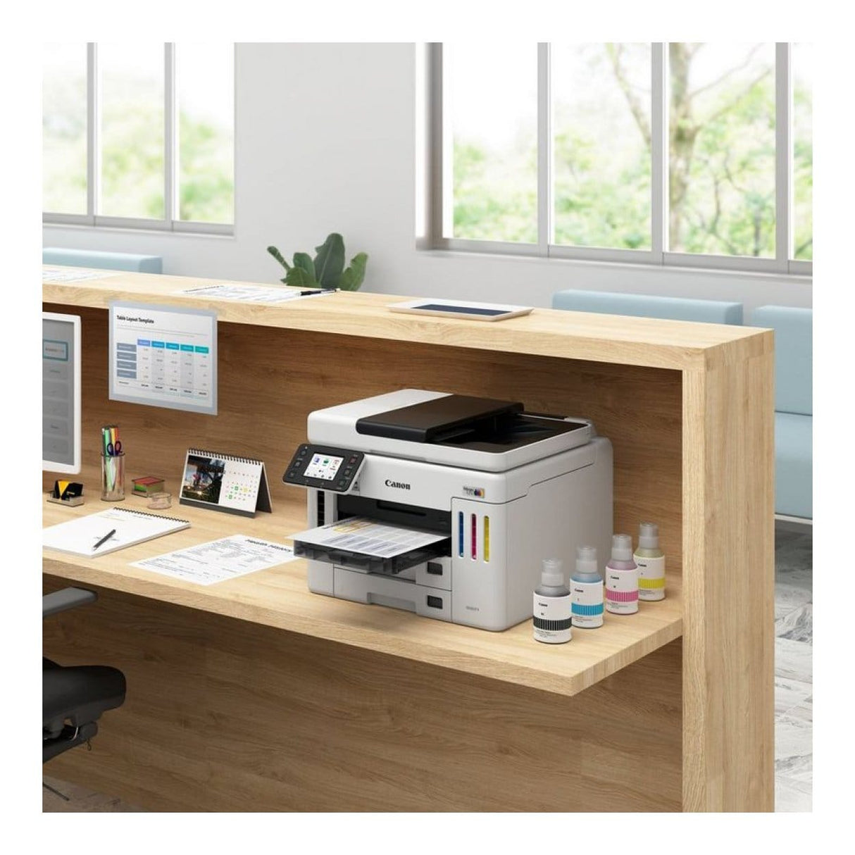 Canon MAXIFY GX7140 A4 Multifunction Megatank Inkjet Printer 6880C009