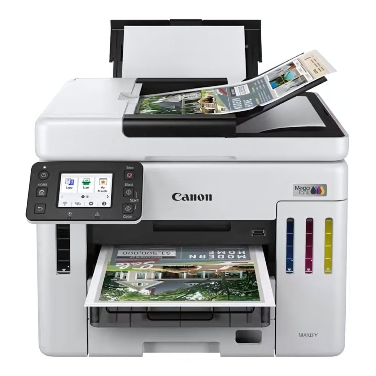 Canon MAXIFY GX7140 A4 Multifuction Colour MegaTank Ink Tank Printer 6880C034