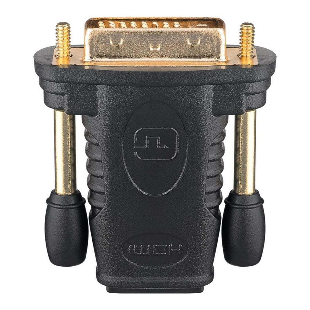 Goobay HDMI Male to Dual-Link DVI-D Male Adapter Black 68931