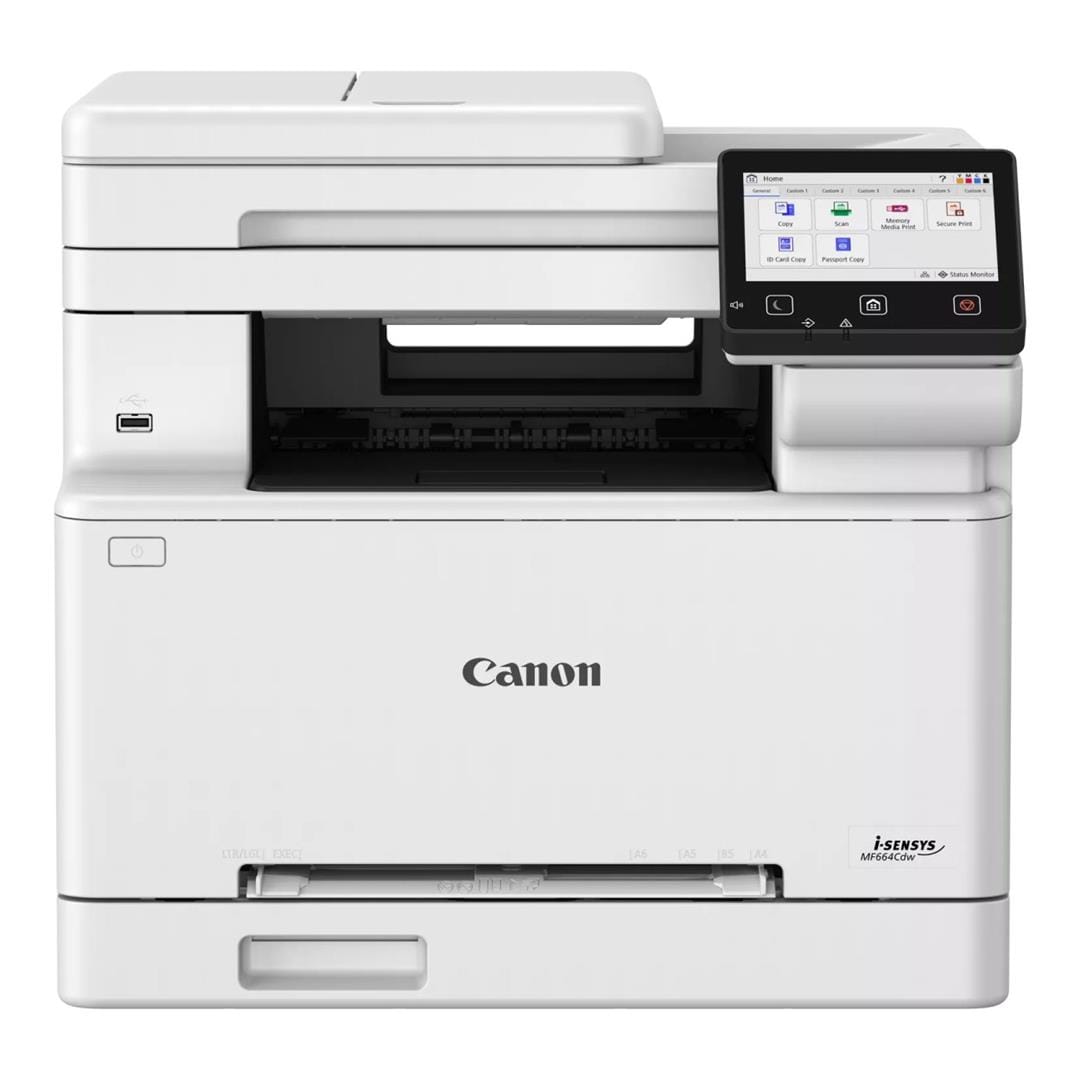 Canon i-SENSYS MF664CDW A4 Wi-Fi Multifunction Colour Laser Printer 6928C008