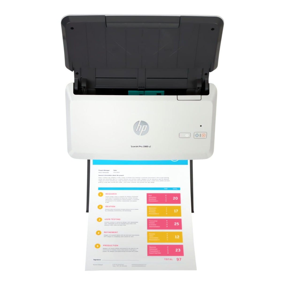 HP ScanJet Pro 2000 s2 Up to 35 ppm 600 x 600 dpi A4 Sheet-fed Scanner 6FW06A