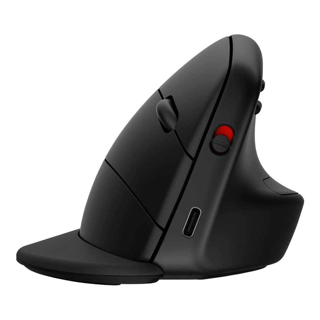 HP 920 Ergonomic Vertical Wireless Mouse Black 6H1A4AA