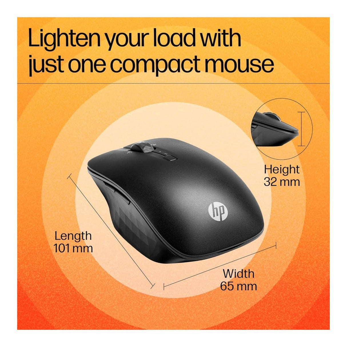 HP Bluetooth Travel Mouse 6SP25AA