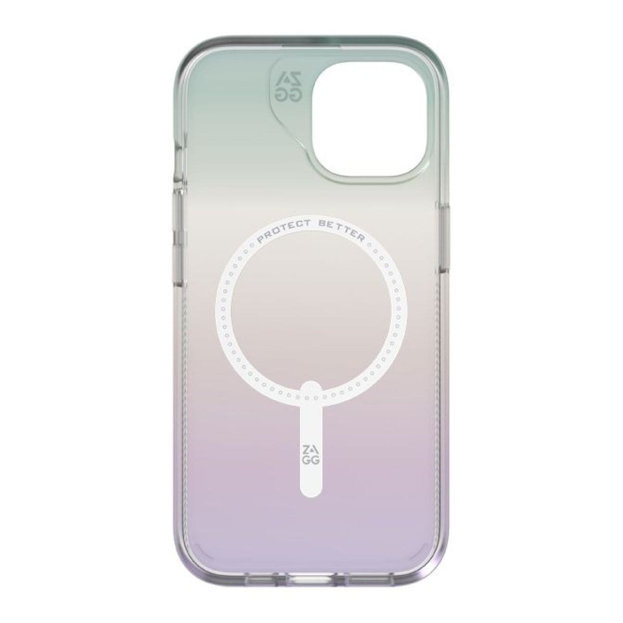 ZAGG Milan Snap MagSafe Compatible Case for iPone 16 Pro Iridescent 702315112