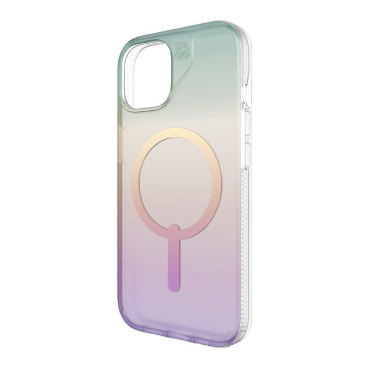 ZAGG Milan Snap MagSafe Compatible Case for iPone 16 Pro Iridescent 702315112