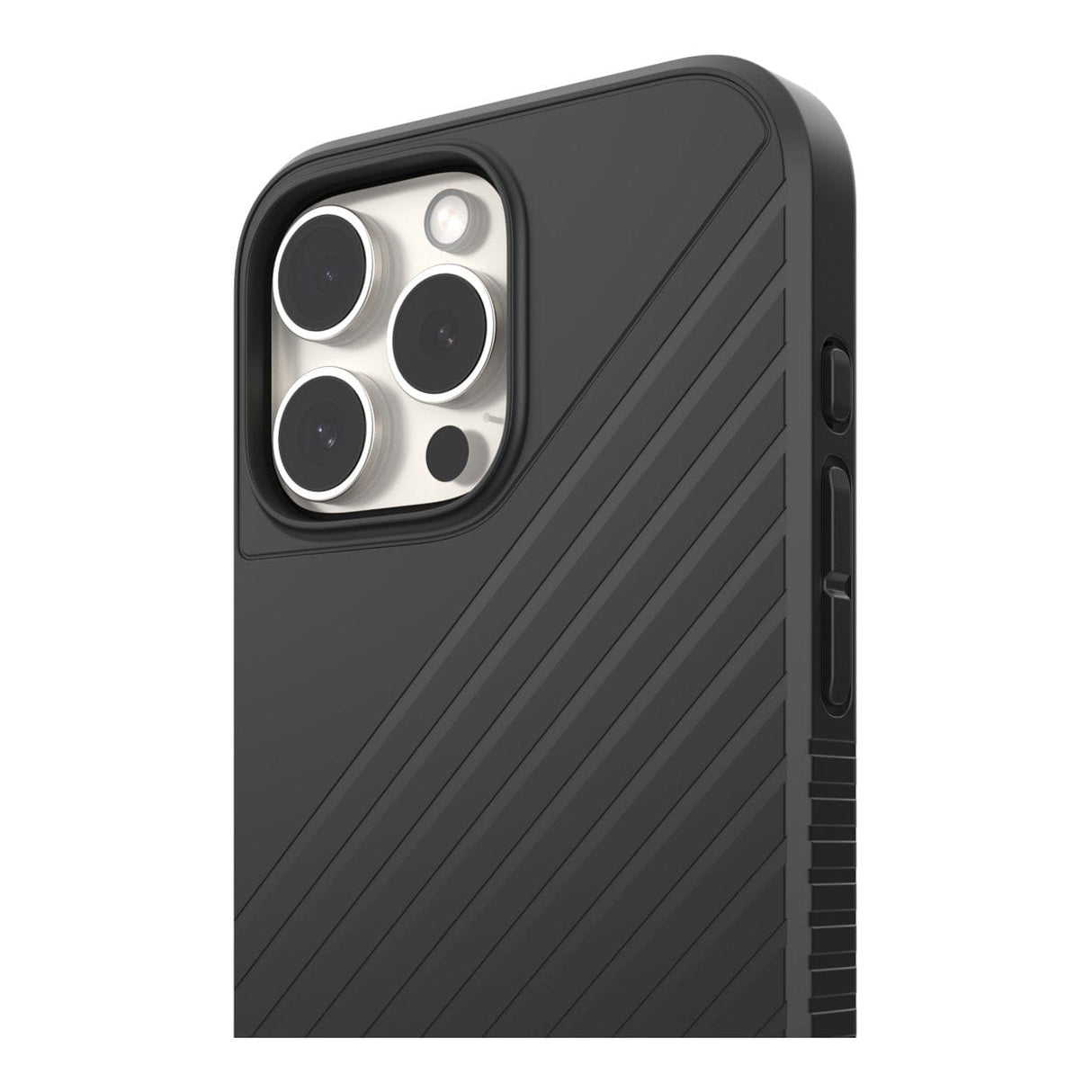 ZAGG Denali Snap MagSafe Wireless Charging Case with Kickstand for iPhone 16 Pro Max Black 702315253